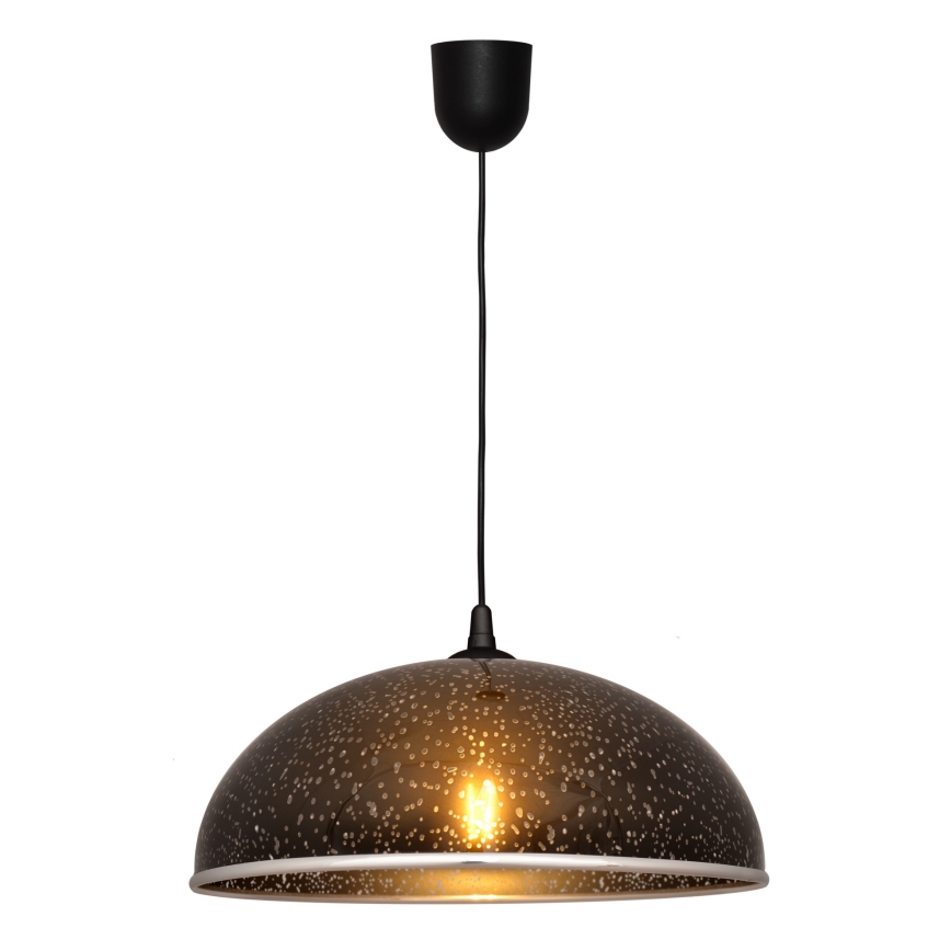 Hanglamp aan koord CIRCLE 1xE27/15W/230V zwart