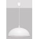 Hanglamp aan koord CIRCLE 1xE27/60W/230V wit