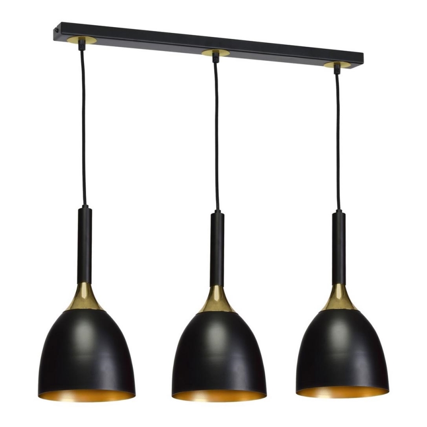 Hanglamp aan koord CLARK 3xE27/60W/230V