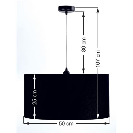 Hanglamp aan koord CLASSIC 1xE27/60W/230V