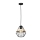 Hanglamp aan koord CLIF 1x E27 / 60W / 230V