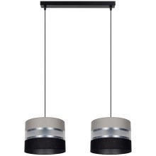Hanglamp aan koord CORAL 2x E27 / 60W / 230V