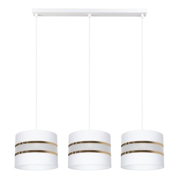 Hanglamp aan koord CORAL 3xE27/60W/230V