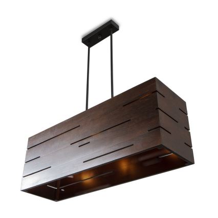 Hanglamp aan koord CUBO 3xE27/60W/230V