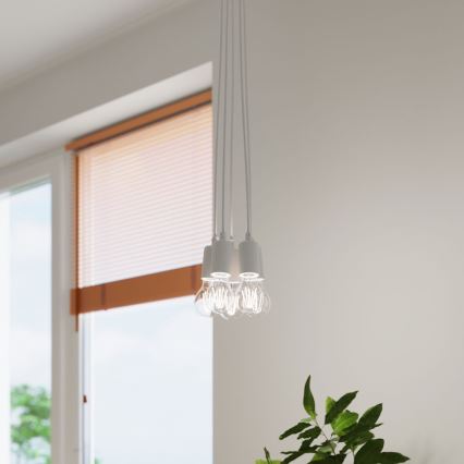 Hanglamp aan koord DIEGO 1xE27/60W/230V