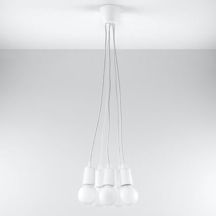 Hanglamp aan koord DIEGO 5xE27/60W/230V