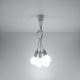 Hanglamp aan koord DIEGO 5xE27/60W/230V