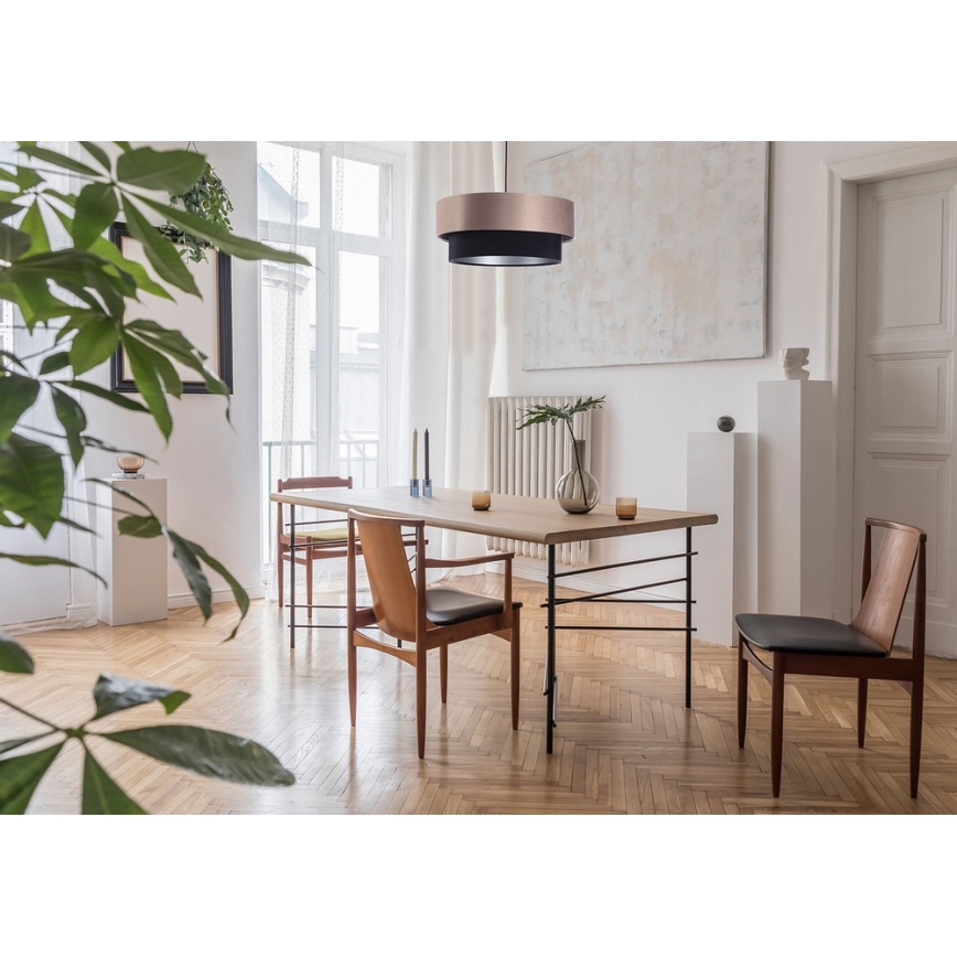 Hanglamp aan koord DUO 1x E27 / 60W / 230V