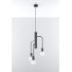 Hanglamp aan koord DUOMO 3M 3xE27/60W/230V zwart