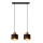Hanglamp aan koord EDISON 2xE27/15W/230V