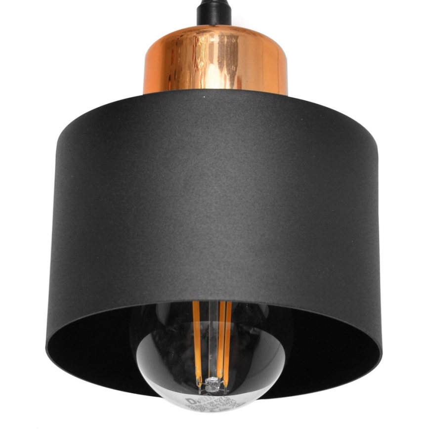 Hanglamp aan koord EDISON 2xE27/15W/230V
