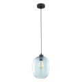 Hanglamp aan koord ELIO 1xE27/15W/230V blauw