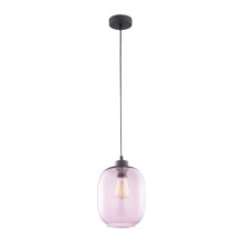 Hanglamp aan koord ELIO 1xE27/60W/230V roze