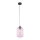Hanglamp aan koord ELIO 1xE27/60W/230V roze