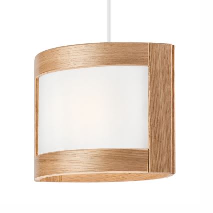 Hanglamp aan koord ELODIE 1xE27/60W/230V eiken