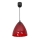 Hanglamp aan koord FLASH 1xE27/60W/230V rood