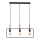 Hanglamp aan koord FRAME 3xE27/60W/230V zwart