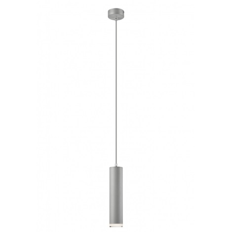 Hanglamp aan koord FRANCO 1xE27/60W/230V grijs