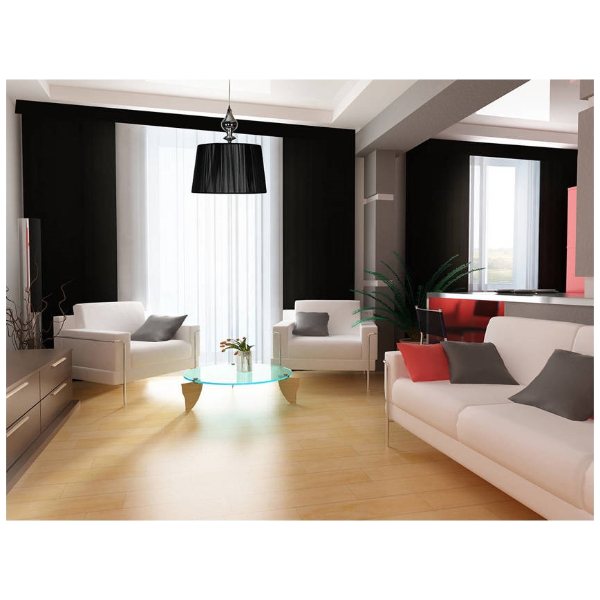 Hanglamp aan koord GILLENIA 1xE27/60W/230V