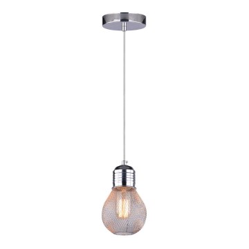 Hanglamp aan koord GLIVA 1xE27/60W/230V