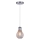 Hanglamp aan koord GLIVA 1xE27/60W/230V