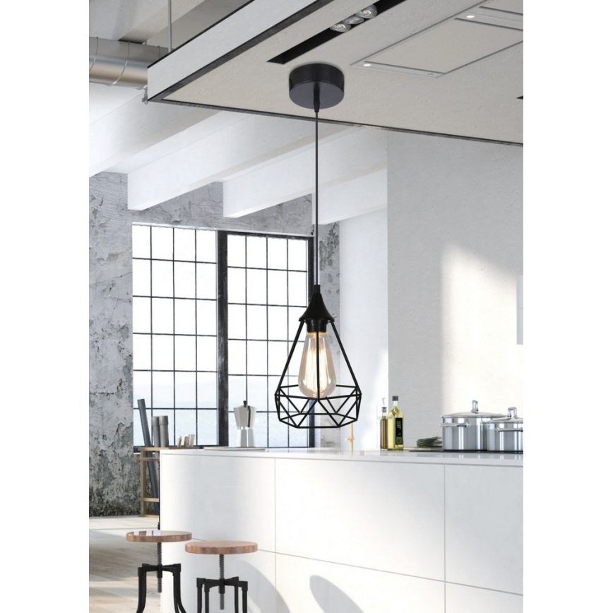 Hanglamp aan koord GRAF 1xE27/60W/230V