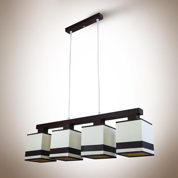 Hanglamp aan koord GRANADA 4xE14/40W/230V