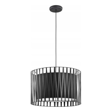 Hanglamp aan koord HARMONY BLACK 3xE27/60W/230V