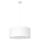 Hanglamp aan koord KAMA 1xE27/60W/230V wit