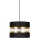 Hanglamp aan koord LIND 1xE27/60W/230V zwart