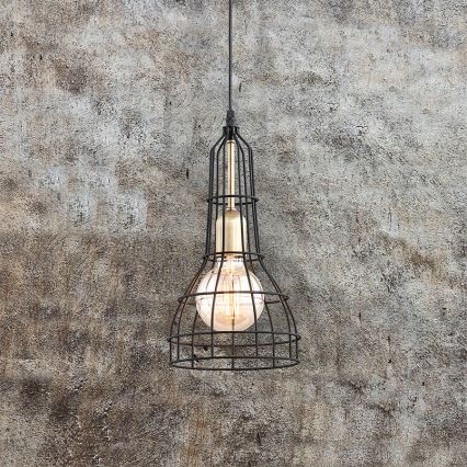 Hanglamp aan koord LONG 1xE27/60W/230V