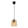 Hanglamp aan koord LUCEA 1x E27 / 15W / 230V
