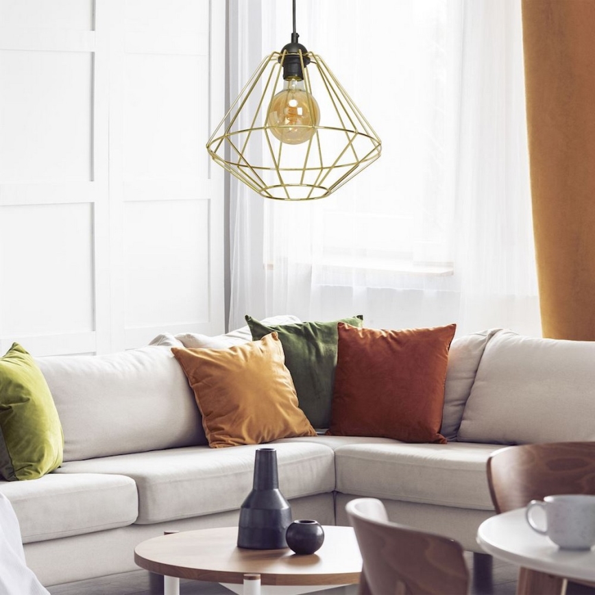 Hanglamp aan koord LUPO 1xE27/60W/230V