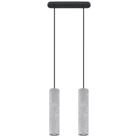 Hanglamp aan koord LUVO 2xGU10/40W/230V