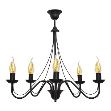 Hanglamp aan koord MALBO II 5xE14/10W/230V