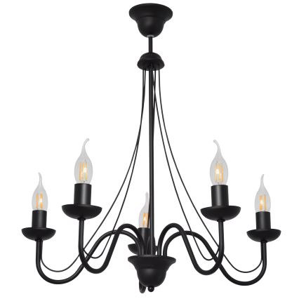 Hanglamp aan koord MALBO II 5xE14/10W/230V