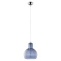 Hanglamp aan koord MANGO 1xE27/60W/230V blauw