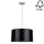 Hanglamp aan koord MAXIMA 1xE27/60W/230V - FSC-gecertificeerd