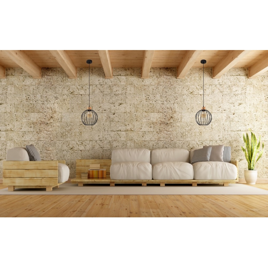 Hanglamp aan koord MERCURE 1xE27/15W/230V