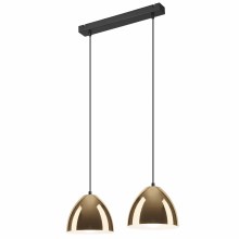 Hanglamp aan koord MIA 2xE27/60W/230V