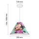 Hanglamp aan koord MINNIE MOUSE 1xE27/40W/230V