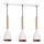 Hanglamp aan koord MUZA 3xE27/60W/230V