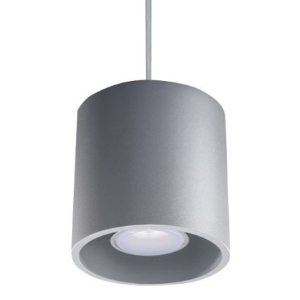 Hanglamp aan koord ORBIS 1 1xGU10/40W/230V grijs