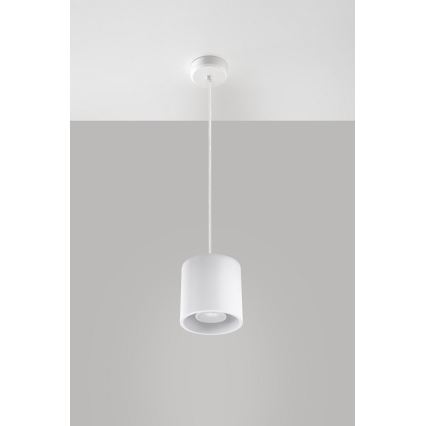 Hanglamp aan koord ORBIS 1 1xGU10/40W/230V wit