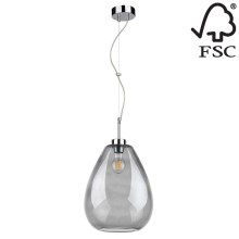Hanglamp aan koord PIRO 1xE27/60W/230V - FSC-gecertificeerd