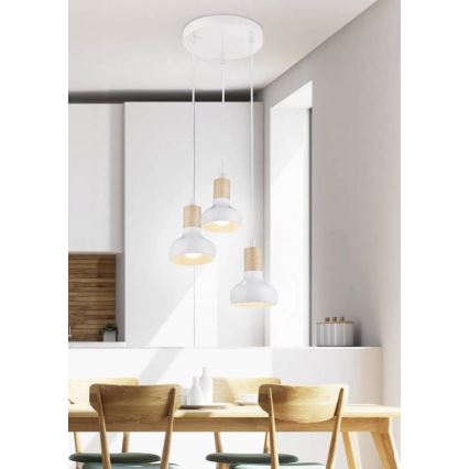 Hanglamp aan koord PUERTO 3xE14/40W/230V