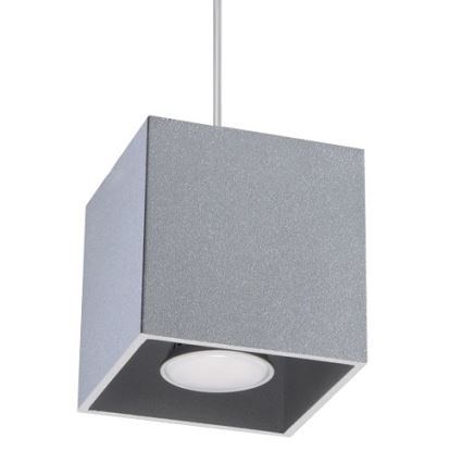 Hanglamp aan koord QUAD 1 1xGU10/40W/230V grijs