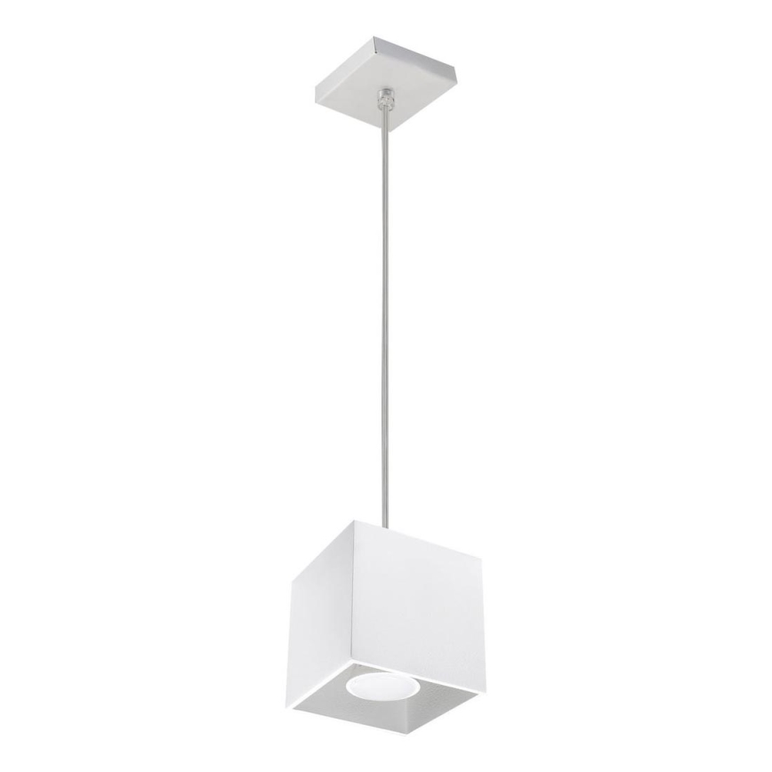 Hanglamp aan koord QUAD 1 1xGU10/40W/230V wit