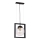 Hanglamp aan koord REY 1xE27/60W/230V
