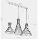 Hanglamp aan koord SAHARA 3xE27/60W/230V